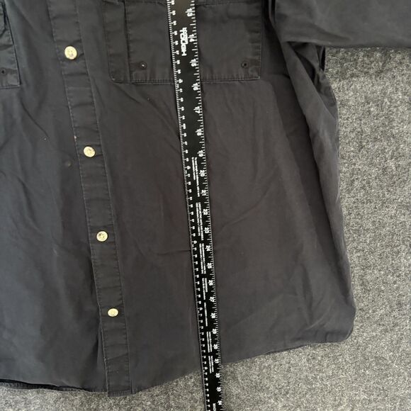 Alabama Crimson Tide Shirt Men's Large Black Columbia PFG Vented Fishing Bama - Picture 7 of 10